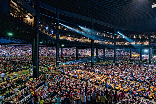 hollywood casino amphitheater seating views